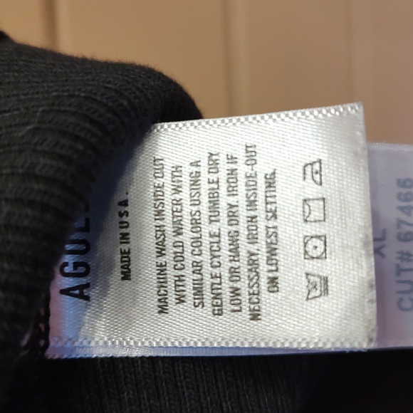 Agolde Ribbed organic cotton-blend T-shirt size XL - Picture 6 of 8